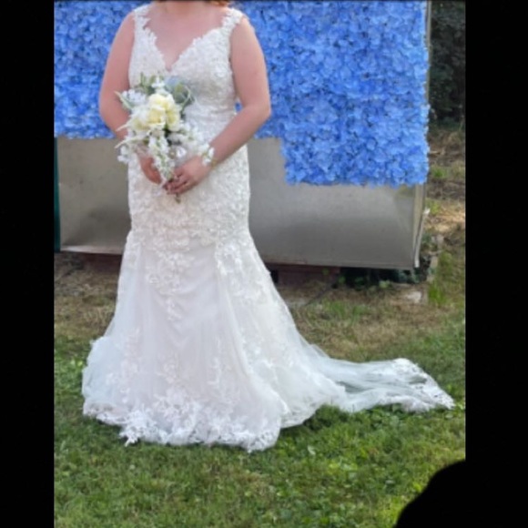 Christina Wu Authentic Wedding Dress - Picture 4 of 5
